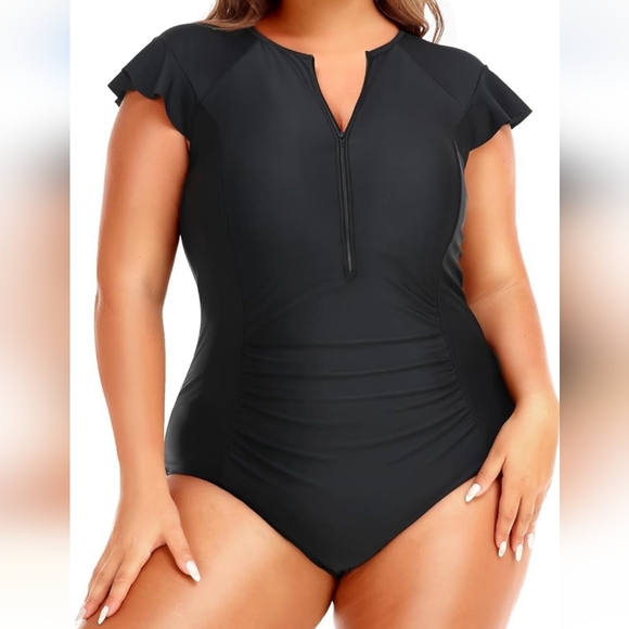 HOLIPICK One Piece Tummy Control Swimsuit - Picture 1 of 7
